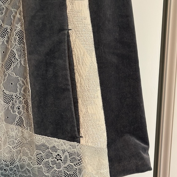 Coat grey and cream CHICOS SIZE 1 - Picture 3 of 9